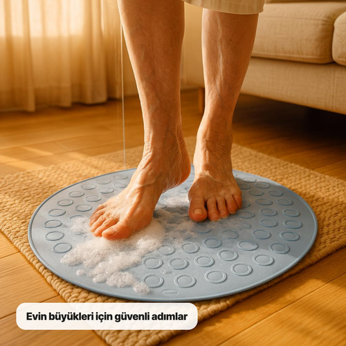 Masajlı Vantuzlu Duş Kaydırmaz Matı