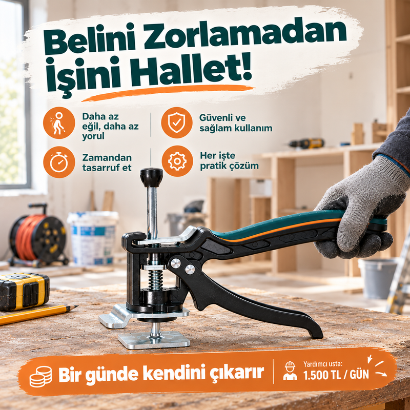 Mobilya & Beyaz Eşya Kaldırma Krikosu 100Kg